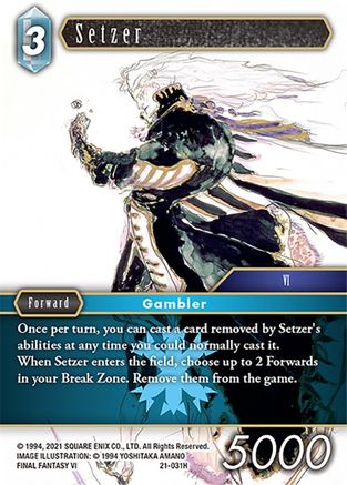 Setzer (21-031H) - Beyond Destiny Foil