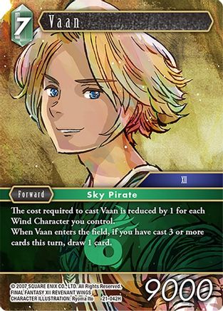 Vaan (21-042H) - Beyond Destiny Foil