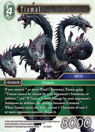 Tiamat (21-051R) - Beyond Destiny Foil
