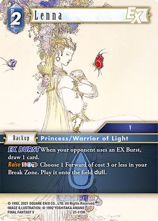 Lenna EX (21-119H) - Beyond Destiny