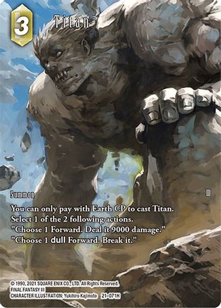 Titan (Full Art) (21-071H) - Beyond Destiny Foil