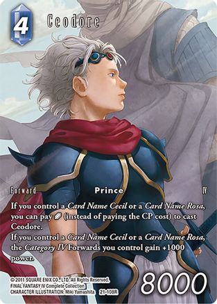 Ceodore (Full Art) (21-108R) - Beyond Destiny Foil