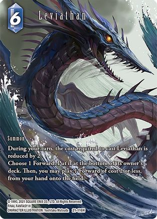 Leviathan (Full Art) (21-116H) - Beyond Destiny Foil