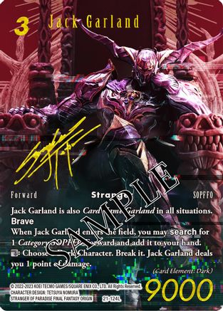 Jack Garland (Special Edition) (21-124L) - Beyond Destiny Foil