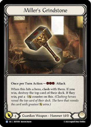 Miller's Grindstone (HVY050) - Heavy Hitters Cold Foil