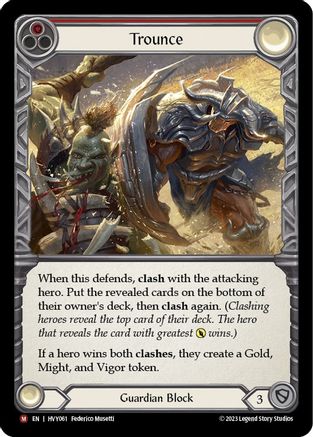 Trounce (HVY061) - Heavy Hitters Rainbow Foil