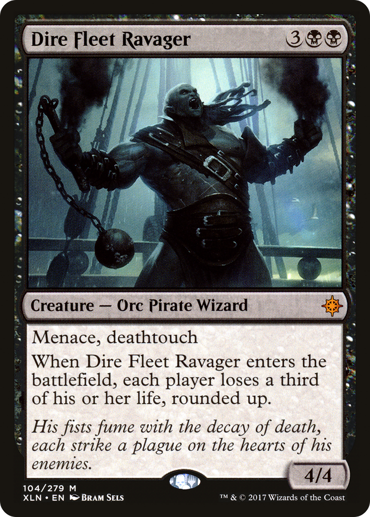 Dire Fleet Ravager (XLN-104) - Ixalan Foil