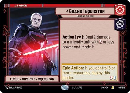 Grand Inquisitor - Hunting the Jedi (011/252) - Spark of Rebellion