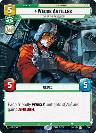 Wedge Antilles - Star of the Rebellion (Hyperspace) (364) - Spark of Rebellion
