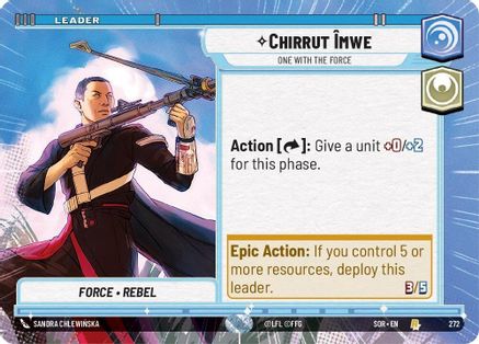Chirrut Imwe - One With The Force (Hyperspace) (272) - Spark of Rebellion