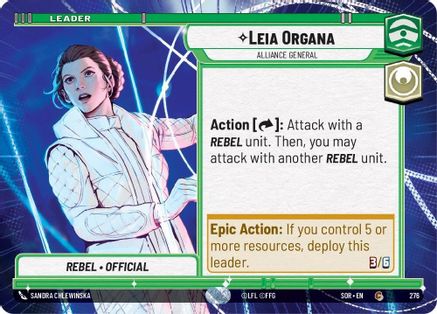 Leia Organa - Alliance General (Hyperspace) (276) - Spark of Rebellion