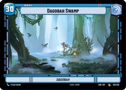 Dagobah Swamp // Shield (21 // T02) - Spark of Rebellion