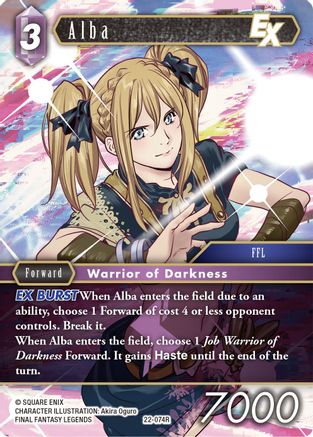 Alba EX (22-074R) - Hidden Hope Foil
