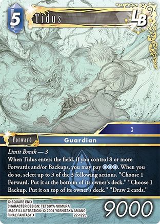 Tidus LB (22-122L) - Hidden Hope Foil