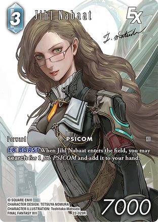 Jihl Nabaat EX (Full Art) (22-029R) - Hidden Hope Foil