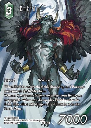 Enkidu (Full Art) (22-040H) - Hidden Hope Foil