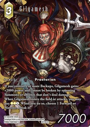 Gilgamesh (Full Art) (22-061L) - Hidden Hope Foil