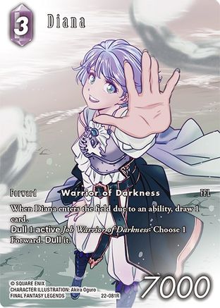 Diana (Full Art) (22-081R) - Hidden Hope Foil