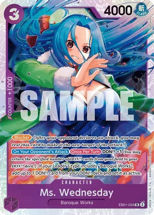 Ms. Wednesday / Super Rare / EB01