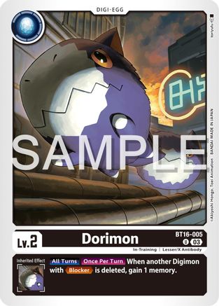 Dorimon (BT16-005) - Beginning Observer