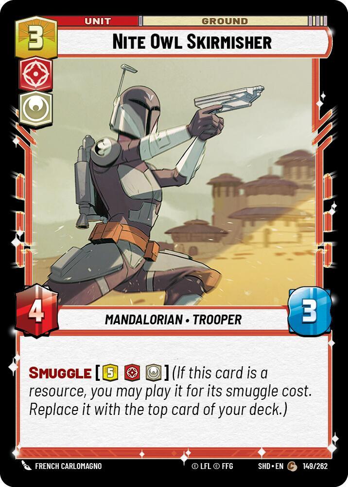 Nite Owl Skirmisher / Common / SHD (FOIL)