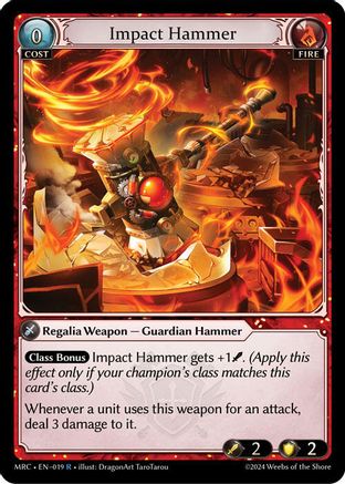 Impact Hammer (019) - Mercurial Heart
