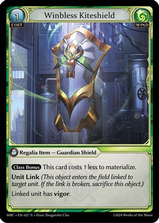 Winbless Kiteshield (027) - Mercurial Heart