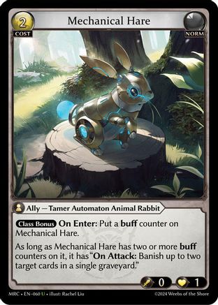 Mechanical Hare (060) - Mercurial Heart