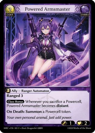 Powered Armsmaster (185) - Mercurial Heart
