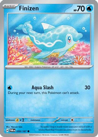 Finizen 059/167 - Reverse Holofoil SV06 Twilight Masquerade - Common