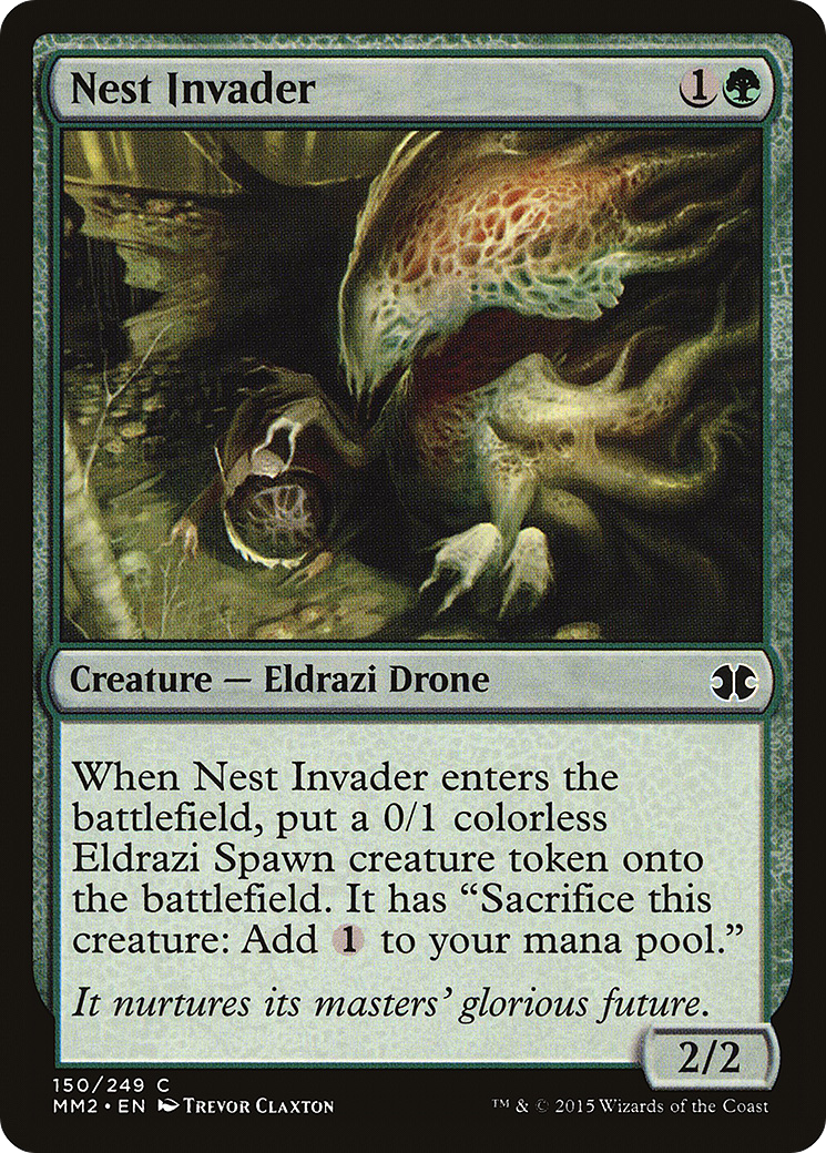 Nest Invader (MM2-150) - Modern Masters 2015 Foil