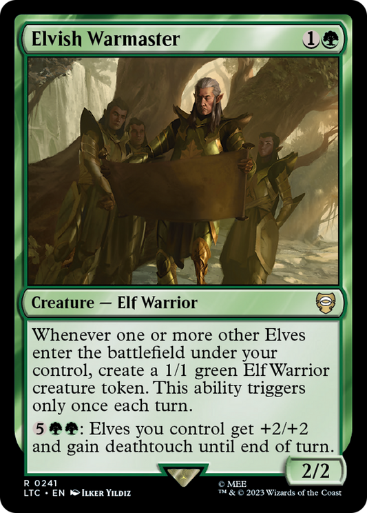 Elvish Warmaster (LTC-241) - Tales of Middle-earth Commander