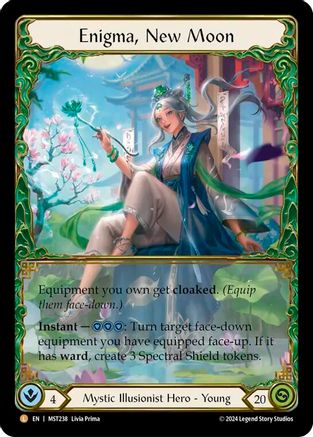 Enigma, New Moon (MST238) - Part the Mistveil Rainbow Foil