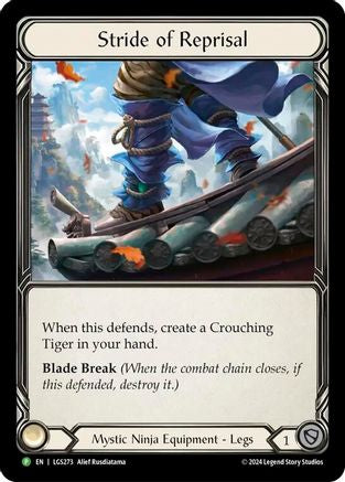 Stride of Reprisal - LGS273 (LGS273) - Part the Mistveil Rainbow Foil