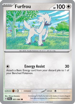 Furfrou 051/064 SV Shrouded Fable - Common