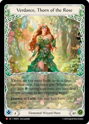 Verdance, Thorn of the Rose (ROS013) - Rosetta