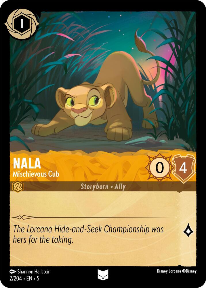 Nala - Mischievous Cub / Uncommon / LOR5