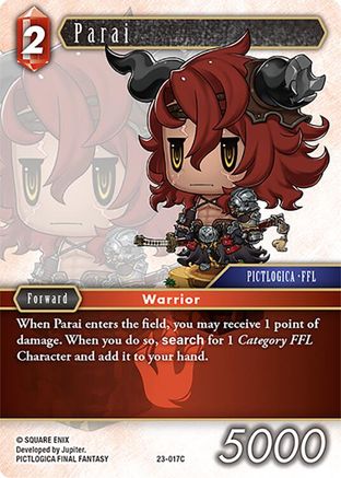 Parai (23-017C) - Hidden Trials Foil