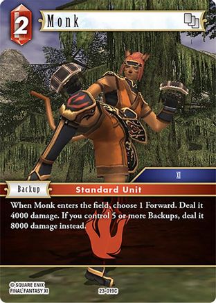 Monk (23-019C) - Hidden Trials Foil