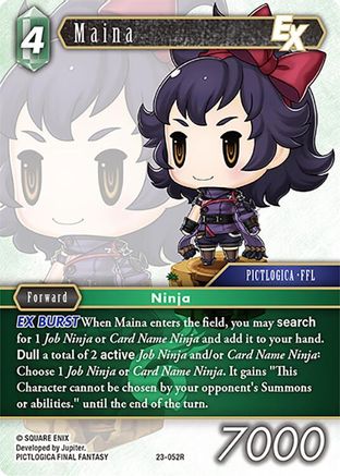 Maina EX (23-052R) - Hidden Trials Foil
