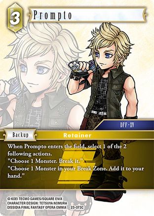 Prompto (23-073C) - Hidden Trials Foil