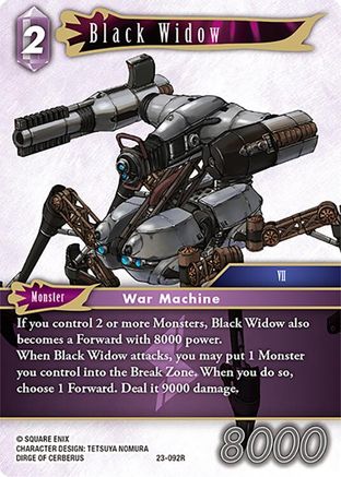 Black Widow (23-092R) - Hidden Trials Foil