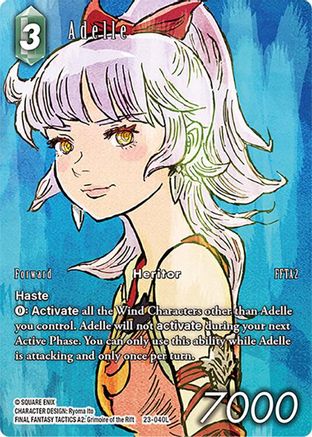 Adelle (Full Art) (23-040L) - Hidden Trials Foil