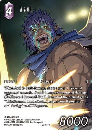Azul (Full Art) (23-077H) - Hidden Trials Foil