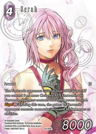 Serah (Full Art) (23-088L) - Hidden Trials Foil