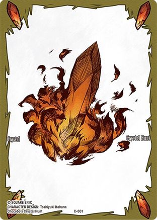 Crystal Token (C-001) - Hidden Trials Foil
