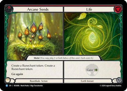Arcane Seeds // Life (ROS006) - Rosetta Rainbow Foil