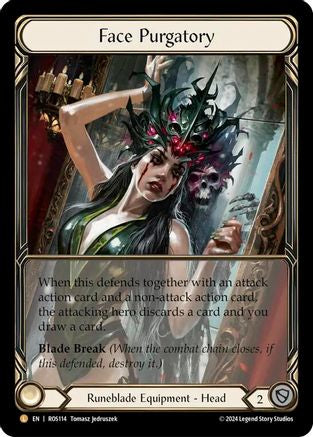 Face Purgatory (Extended Art) (ROS114) - Rosetta Cold Foil