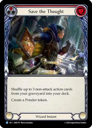 Save the Thought (Red) (ROS179) - Rosetta