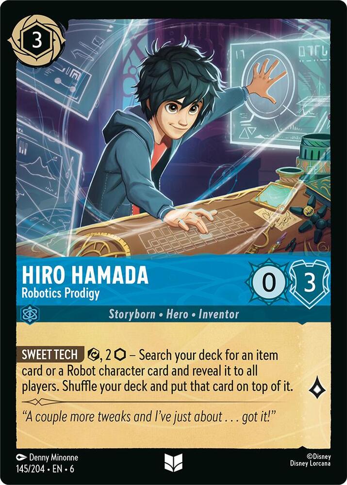 Hiro Hamada - Robotics Prodigy / Uncommon / LOR6